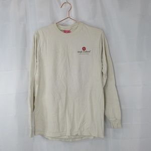 SIMPLY SOUTHERN LONG SLEEVE TEE SIZE SMALL